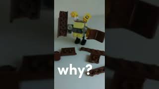 Why do brown lego bricks break too easily