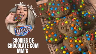 COOKIE DE CHOCOLATE COM MM’S | Cookie delicioso e lindo igual ao do Pinterest! screenshot 2