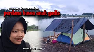 Download Lagu Camp fishing ep 86 petualang perdana bawa anak gadis #mancing #jawabarat @AziSFishing  MP3