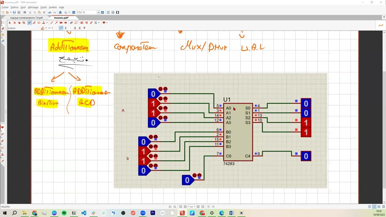 Séance Electrique  Ancien Régime (Logique Combinatoire )