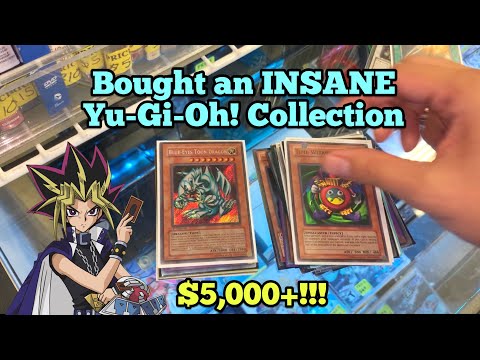 Insane $5,000 Yugioh Collection!