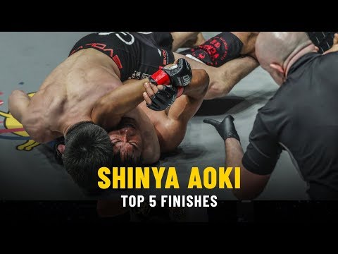 Shinya Aoki S Top 5 Finishes ONE Highlights