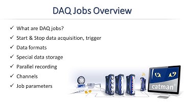 catman DAQ Jobs   Overview