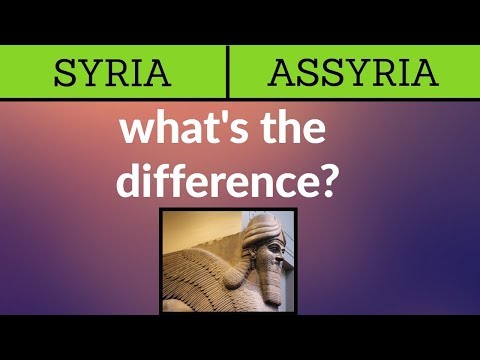 Video: Verschil Tussen Syrië En Assyrië