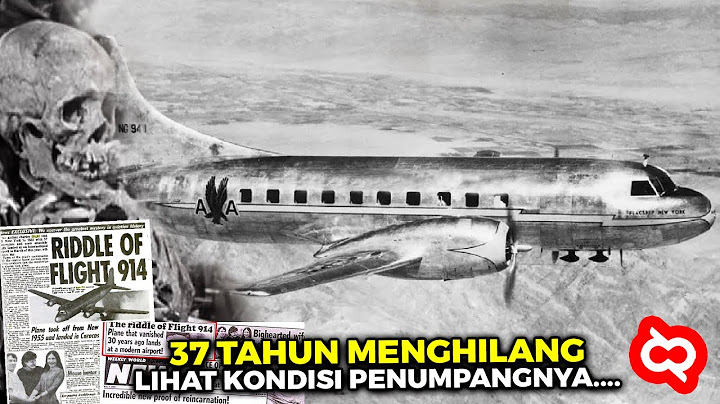 Misteri Pesawat PAN AM 914! Dikira Jatuh, Setelah 37 Tahun Menghilang Namun Tiba² Muncul & Mendarat!