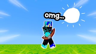 Using your weirdest texture packs in minecraft bedwars..