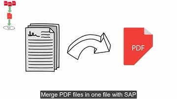 Merge multiple PDF files in one big file directly with your SAP system