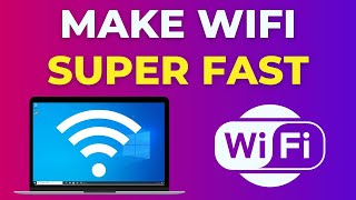*HOW TO BOOST/ INCREASE WINDOWS LAPTOP WIFI SPEED [2022]