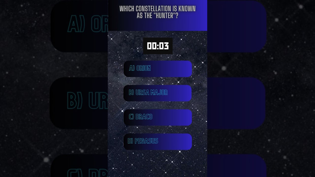 Stargazing Marvels: Meet the Hunter Constellation!