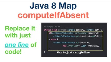 Java 8 | Clean Code | How to use computeIfAbsent method to prepare multi-value HashMap?