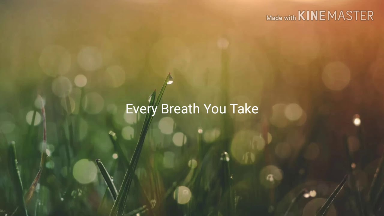 The Police Every Breath You Take Lyrics - YouTube
