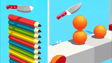 Slice It All Gameplay! Very Satisfying and Relaxing ASMR Slicing Video