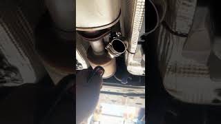 Car Is Installed With Electric Exhaust Cutout