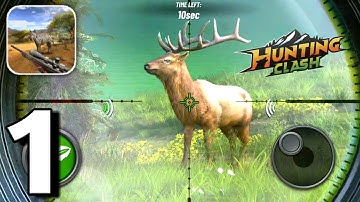 Hunting Clash: Hunter Games - Shooting Simulator Gameplay Part 1 (Android /IOS)