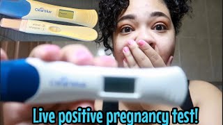Finding Out I'M PREGNANT At 7DPO!! *Raw Footage