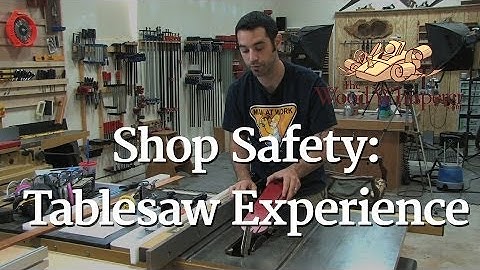 Things NOT to do at a Tablesaw!
