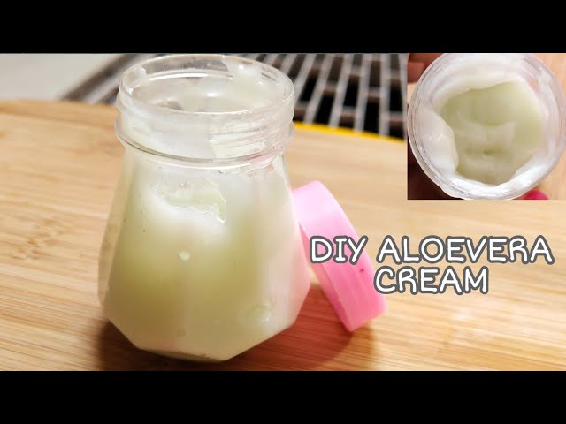 DIY Aloe Sunburn Cream (with Video) ⋆ Sugar, Spice and Glitter