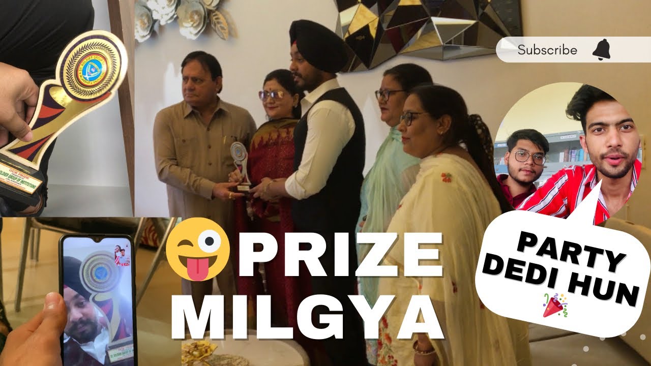 Oye Prize Milgya 😜😬 | Party Ta dede Hun | St soldier Law college Jalandhar 