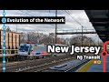 New Jersey's Commuter Rail Network Evolution
