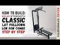 let's BUILD the Classic Lat Pulldown Low Row Combo