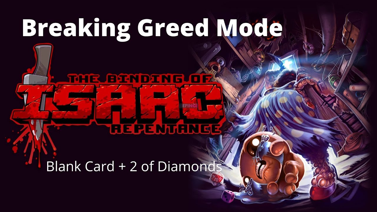 The Blank Card + 2 of Diamonds Stunlock! The Binding of Isaac