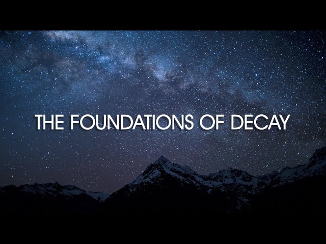The Foundations of Decay - My Chemical Romance (Lyric Video) class=