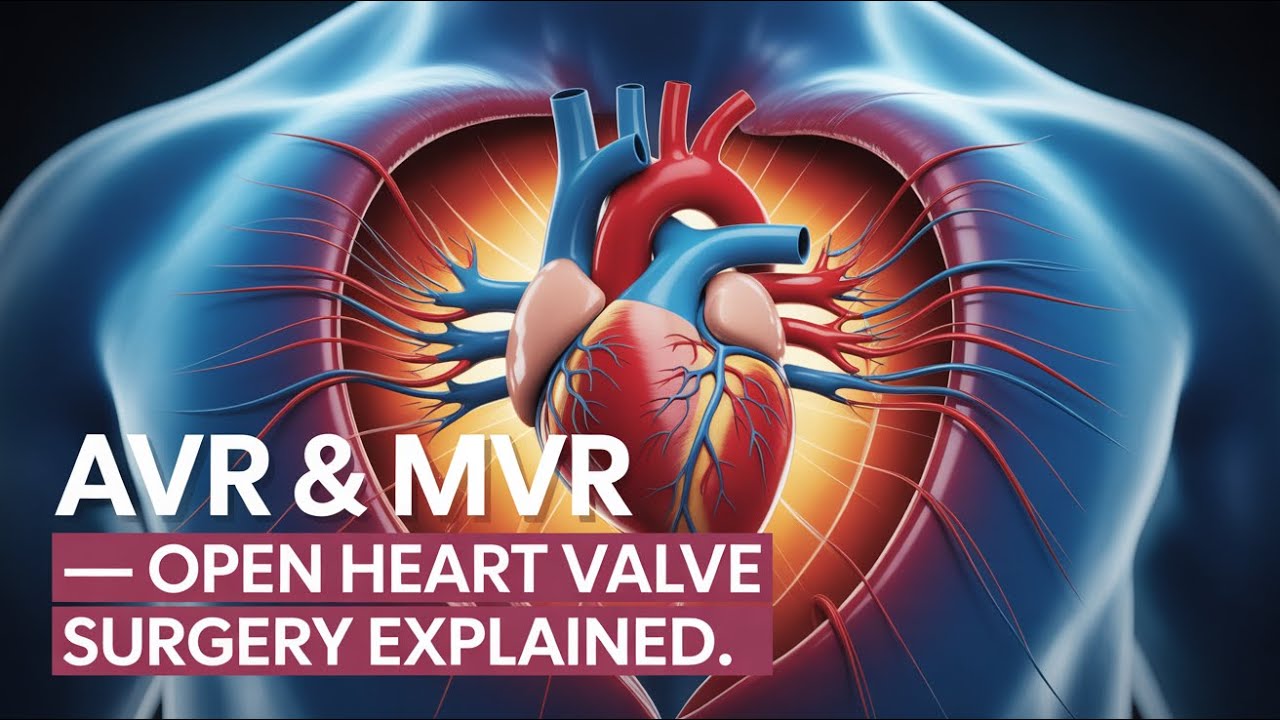 AVR & MVR Explained | Open Heart Surgery - YouTube