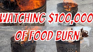 Jewish Bread Burning Ceremony ASMR. Biur Chametz! Burning Chametz. #passover