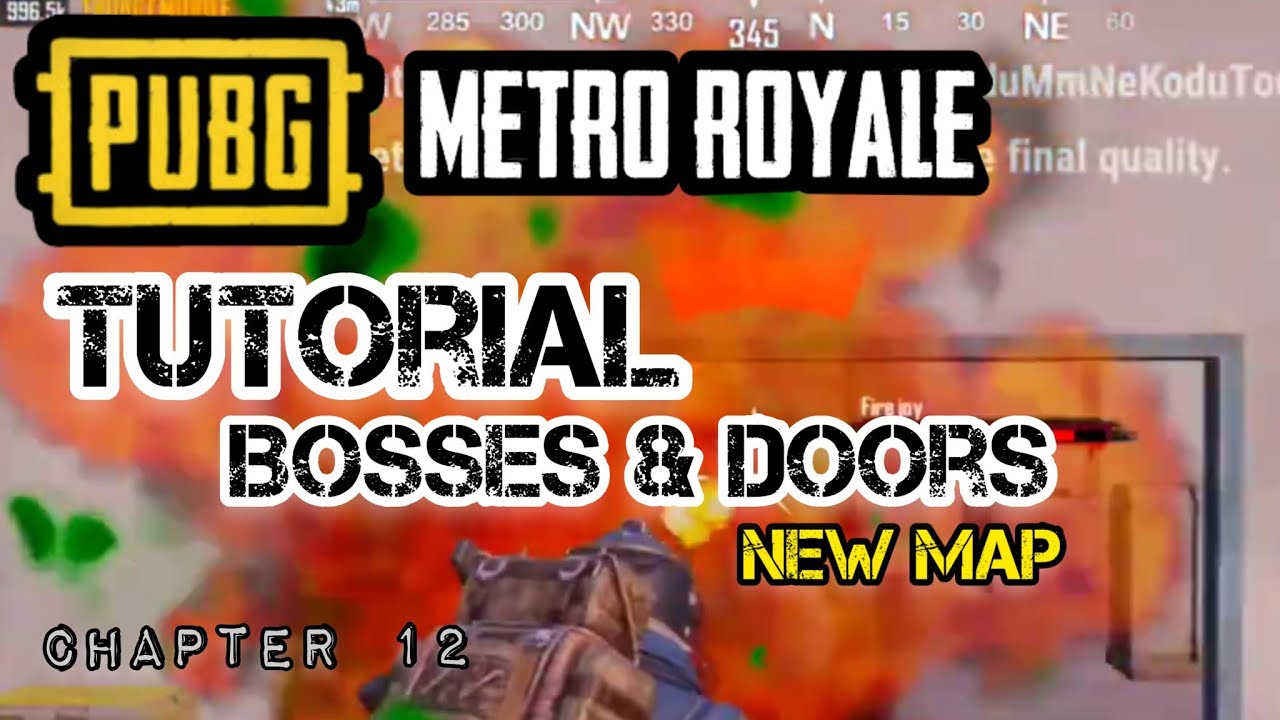 Tutorial Boss Map Pubg Mobile - Metro Royale 🧐 TUTORIAL Bosses & puertas nuevo mapa/New ...