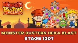 Monster Busters Hexa Blast Stage 1207