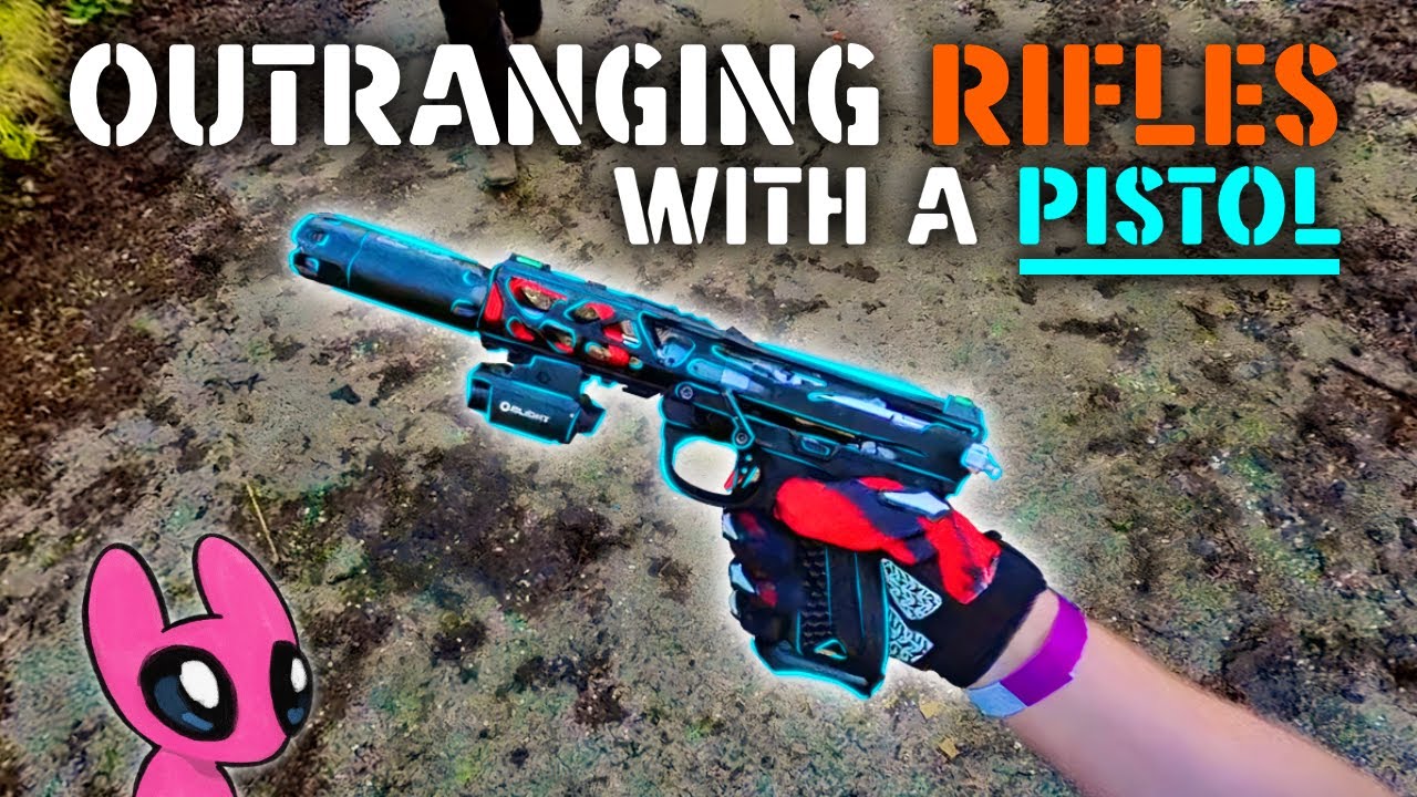 Outranging Rifles With a Pistol?! | Upgraded AAP-01 at Anzio Camp