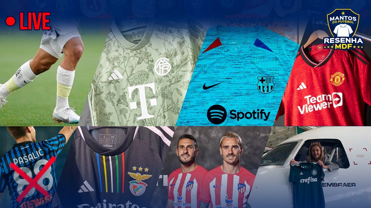 Fornecedoras e camisas da Champions League 2022-2023 » Mantos do Futebol