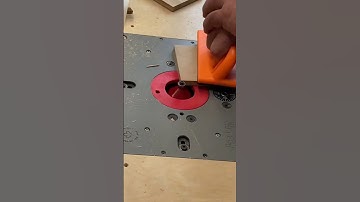 Simple chamfers on the router table. #shorts #maker #woodworking #router #diy #chamfer