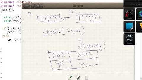 c stdio string lib  strstr