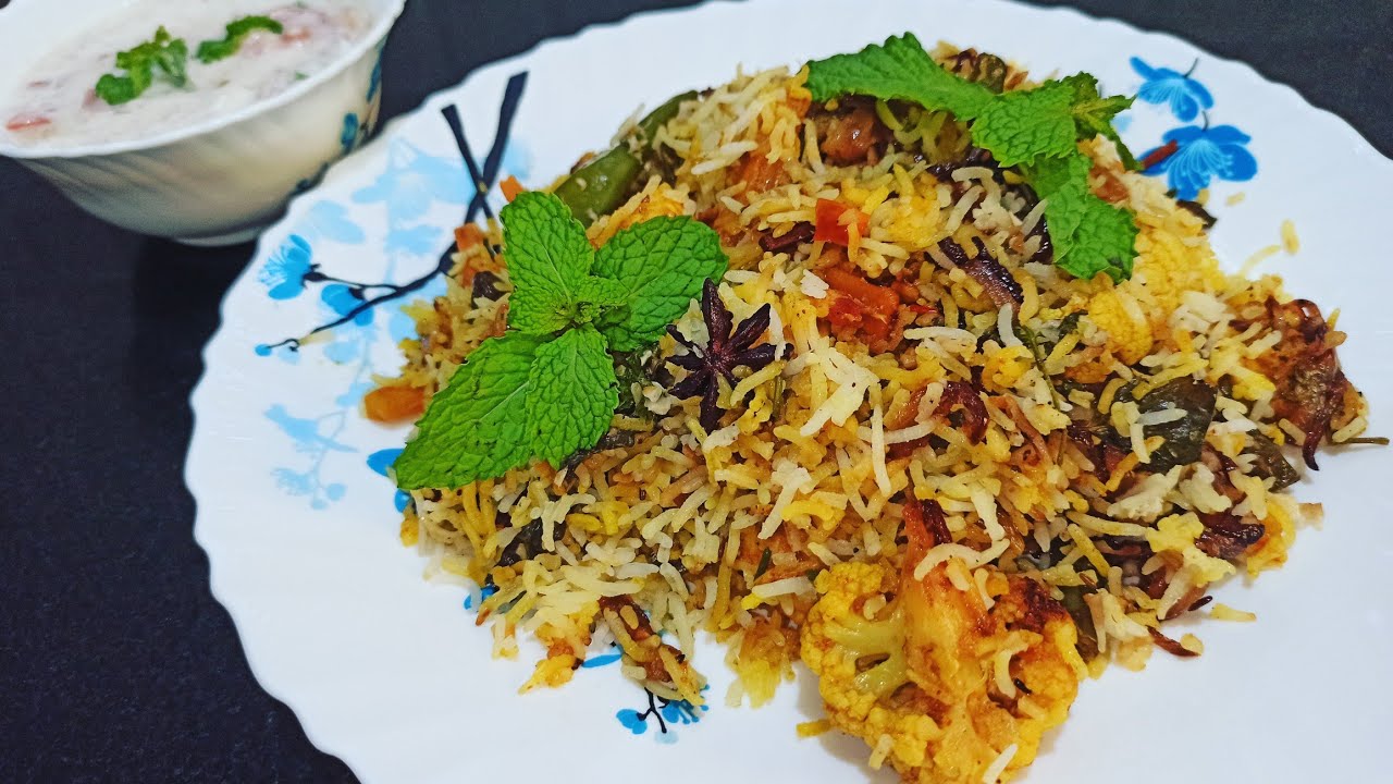 Vegitable Dum Biryani recipe Restaurant style Veg Biryani recipe How