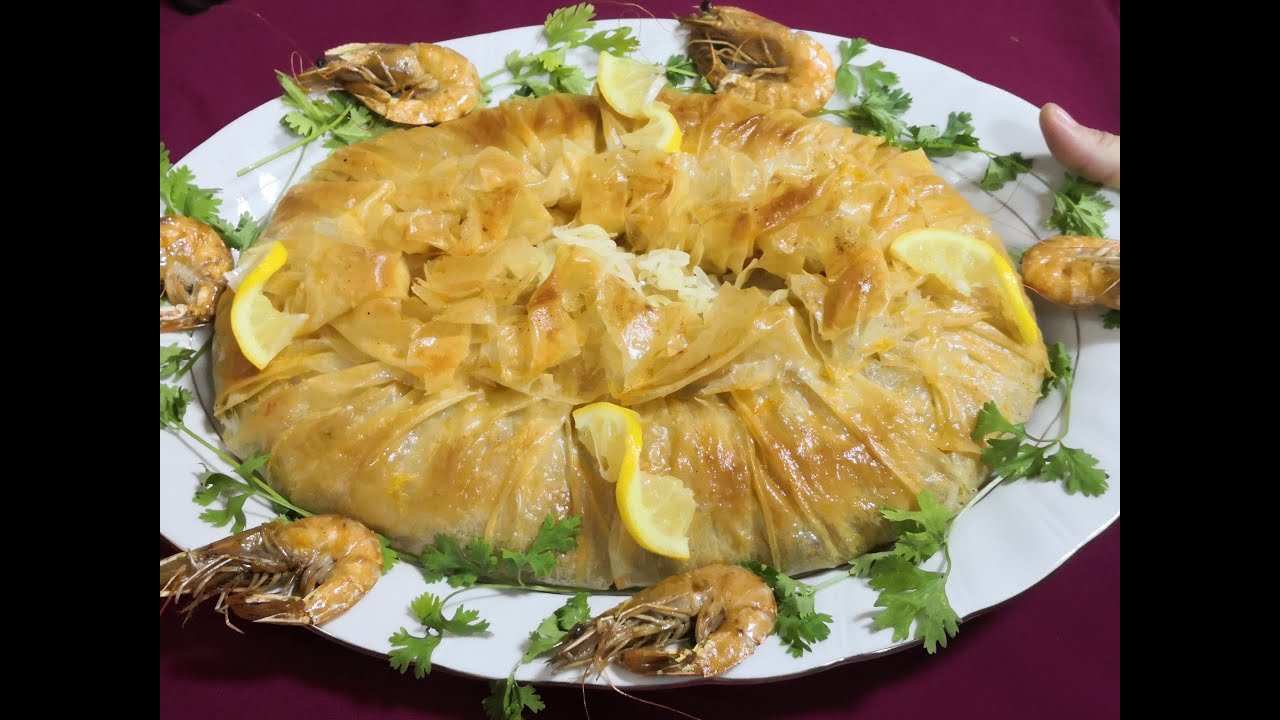 حضري بسطيلة الحوت رائعة خطوة بخطوة كتجي شهوة منها