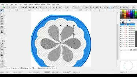 Digitizing with Embird Studio - Tutorial/Lesson - A Simple Christmas Ornament, Part 2