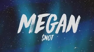 $NOT - MEGAN (lyrics) lyricsthe9