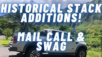 🌋HISTORICAL STACK ADDITIONS! MAIL CALL FROM IT’S ALL GOOD AND THE PIRATE STACKER! NEW LOGO SWAG!🤙🏼