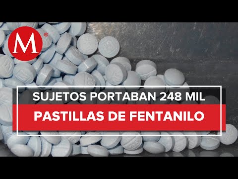 Vinculan a proceso a dos hombres detenidos en Sinaloa con más de 248 mil pastillas de fentanilo