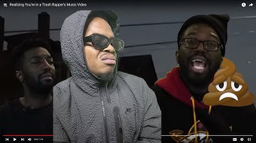 REACTING TO A TRASH RAPPER * BAD*🗑️💩