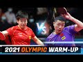 Xu Xin vs Sun Yingsha | 2021 Chinese Warm-up for Olympic