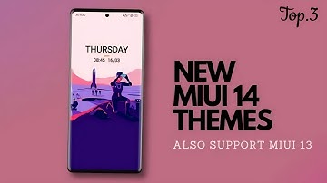 Try These Latest MIUI I3/14 Themes With Control Center support | Best MIUI Themes