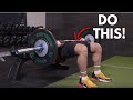 How To Do A Barbell Hip Thrust The RIGHT Way! (FIX THIS!!!)