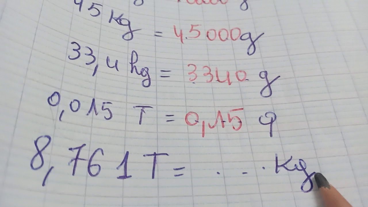 التحويلات  في  الكتل  (الفيزياء )  1 متوسط