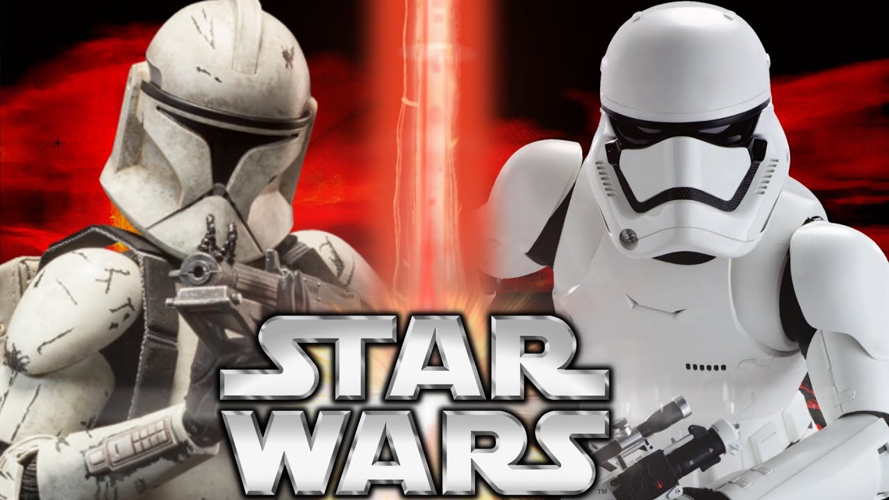 Clone trooper vs stormtrooper
