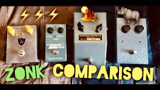 Zonk Comparison | B.G Harding - Acid Fuzz - Blackstrap - Jerms Fuzz Resimi