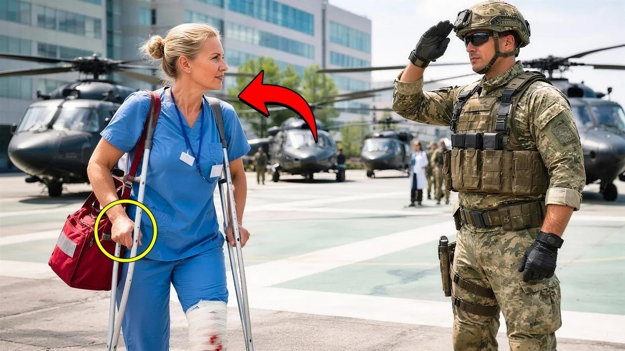 They Told The Limping Nurse To Stay Back—Until 4 Marine Helicopters Landed Demanding Angel Six