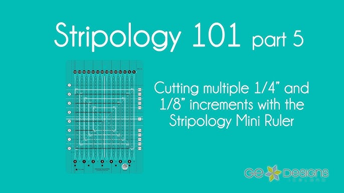 How to Use the Creative Grids Stripology Ruler! Easy Quilting Tutorial with  Kimberly Jolly 