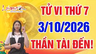 Details Daily Horoscope October 3, 2026 Saturday Horoscope October 3, 2026 for the 12 Chinese Zodiac Sign... Guide